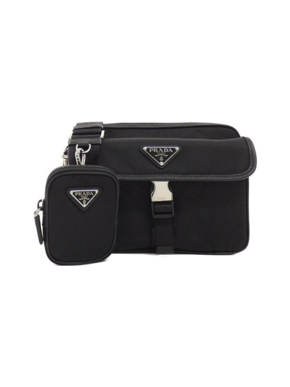 Prada Shoulder Bag Silver